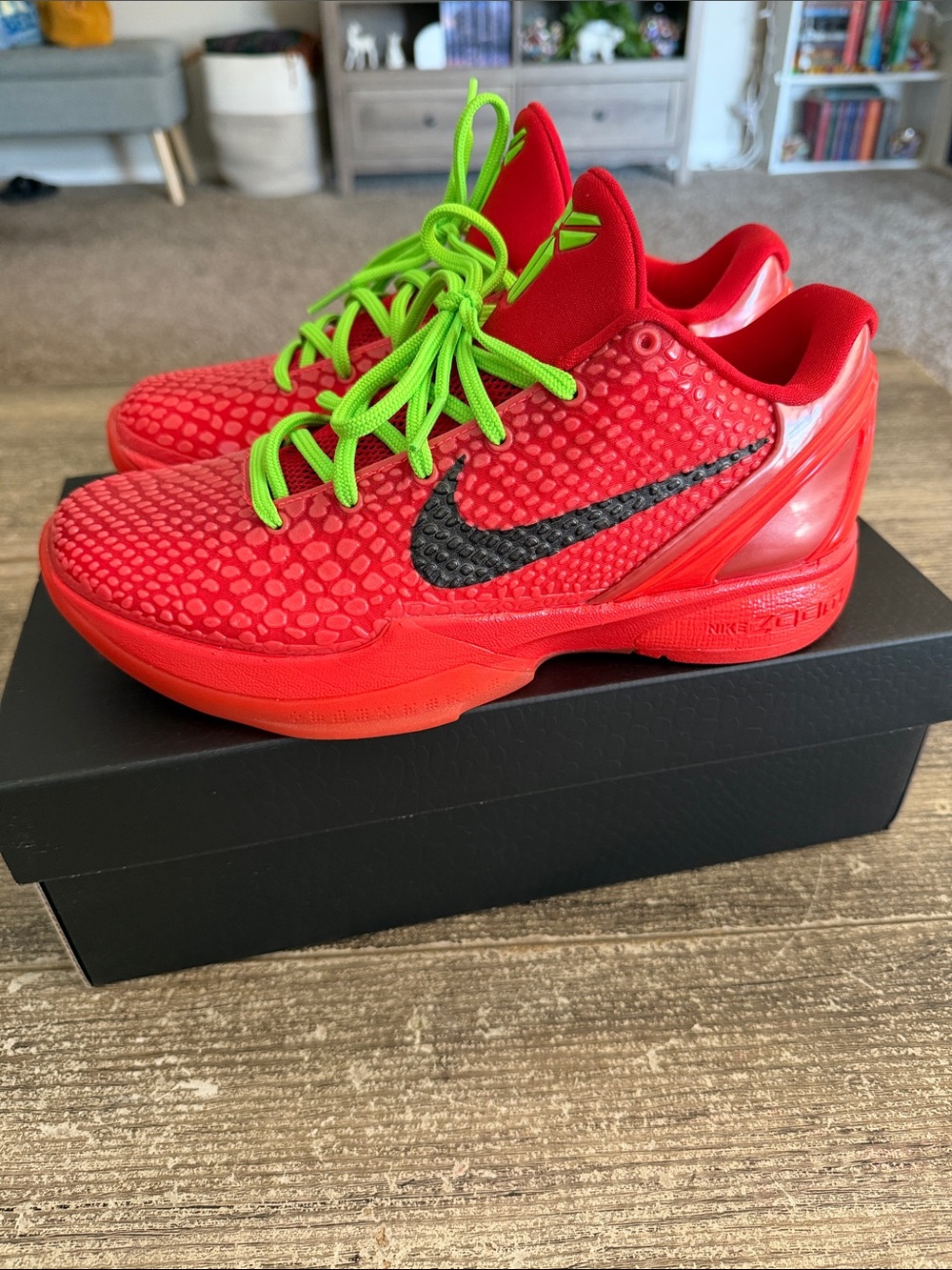 Nike Zoom Kobe Protro 6 ‘Reverse Grinch’ sneakers